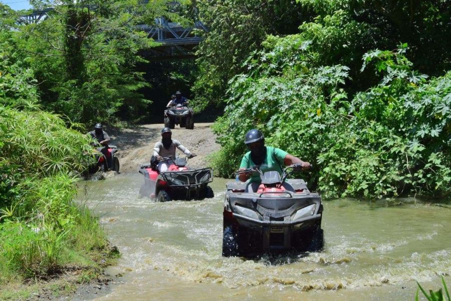 7 waterfalls + Zipline + ATV (Four Wheel)